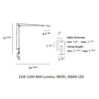 Demetra Professional LED Table Lamp