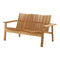 Amaze Outdoor Teak Stackable 2 Seater Sofa  option No Seat Cushion