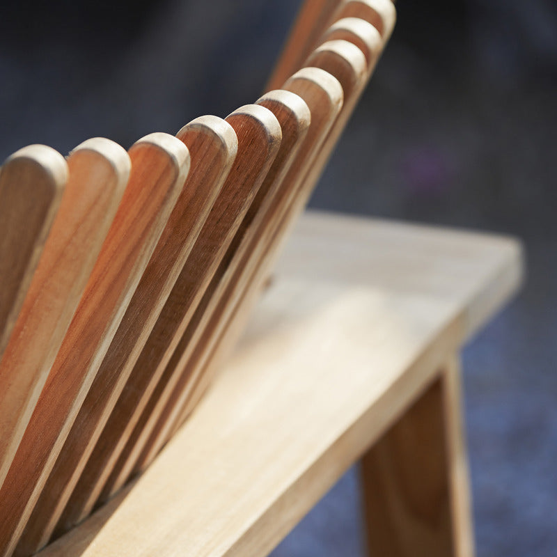 Amaze Outdoor Teak Stackable Lounge Chair