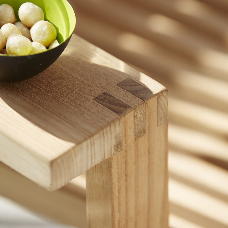 Amaze Outdoor Teak Stackable Lounge Chair