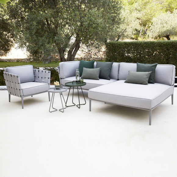 Conic Outdoor 2 Seater Sofa Right Module