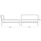 Conic Outdoor Daybed Module
