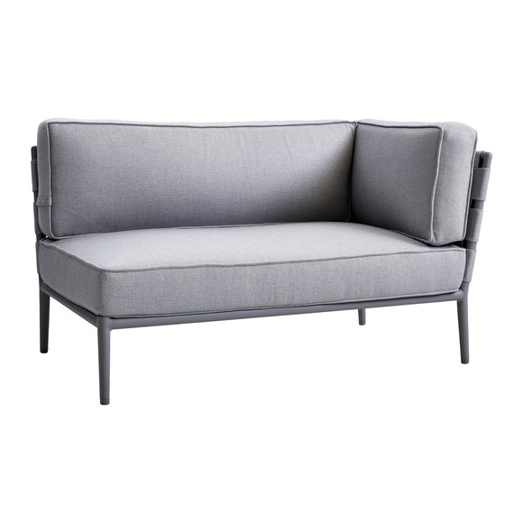 Conic Outdoor 2 Seater Sofa Left Module