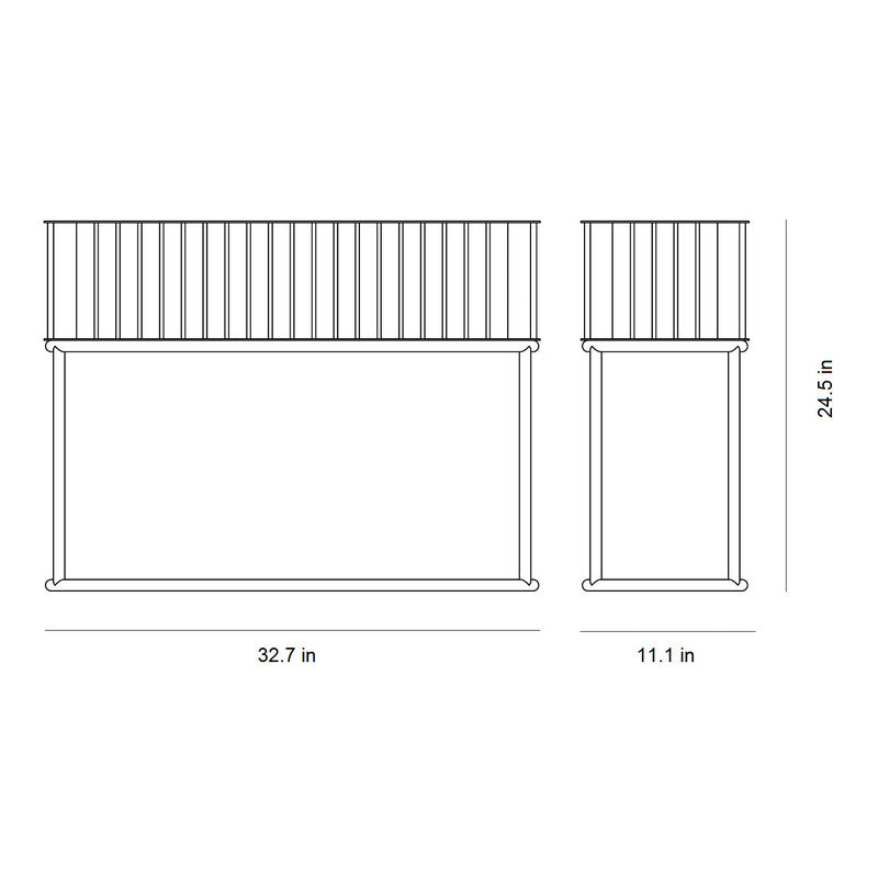 Combine Outdoor Rectangular Planter