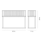 Combine Outdoor Rectangular Planter