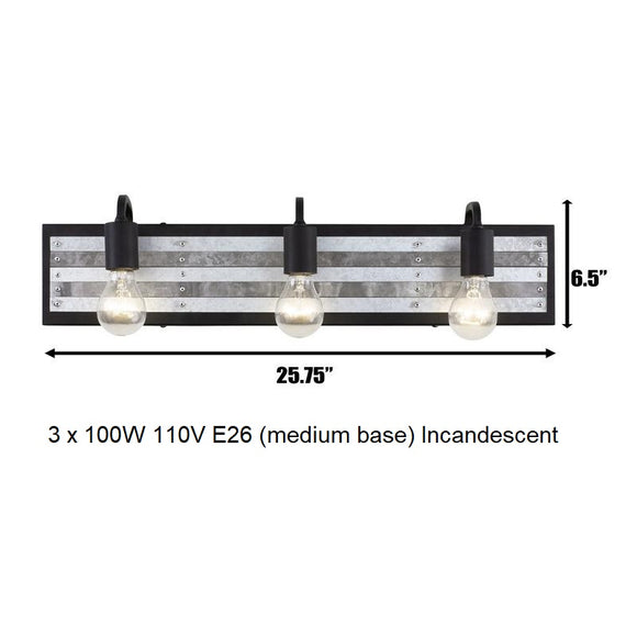 Abbey Rose Bath Light