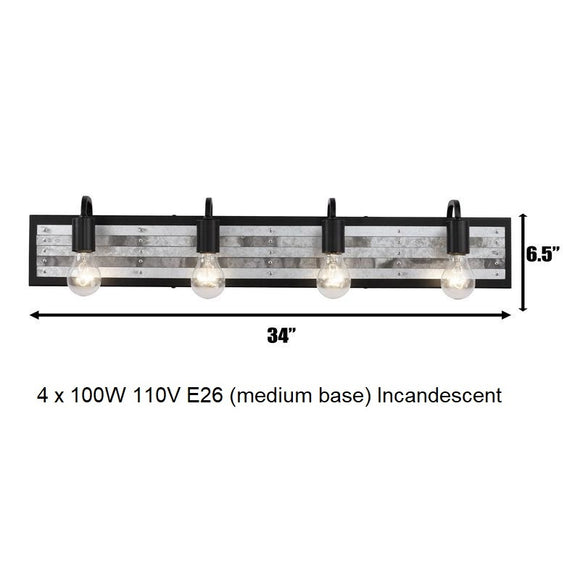 Abbey Rose Bath Light