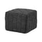 Cube Outdoor Footstool  option Dark Grey