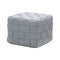 Cube Outdoor Footstool  option Light Grey