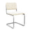 Cesca Armless Chair with Upholstered Seat and Back