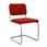 Cesca Armless Chair with Upholstered Seat and Back