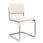 Cesca Armless Chair with Upholstered Seat and Back