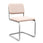 Cesca Armless Chair with Upholstered Seat and Back