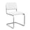 Cesca Armless Chair with Upholstered Seat and Back