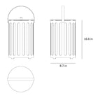 Lighttube Round Lantern