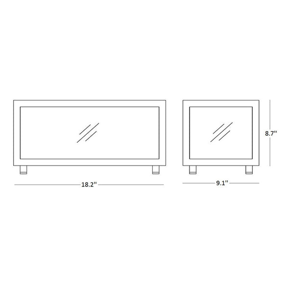 Rectangular Lightbox