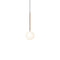 Bola Sphere Chandelier  option Rose Gold