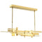 Planar Large Pendant Light  option Modern Brass