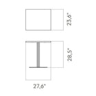 Harbour Column Rectangular Dining Table