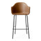 Harbour Upholstered Stool  option 0250 - Dakar Cognac