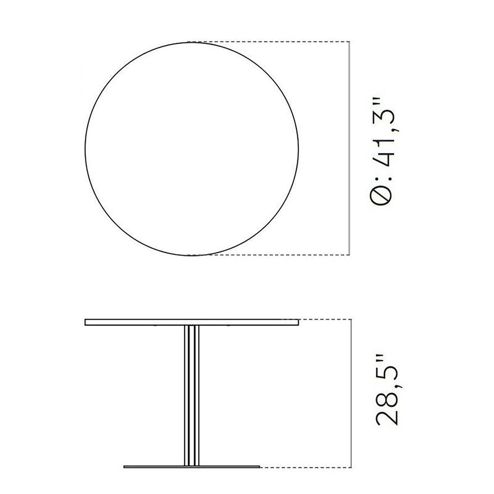 Harbour Round Dining Table