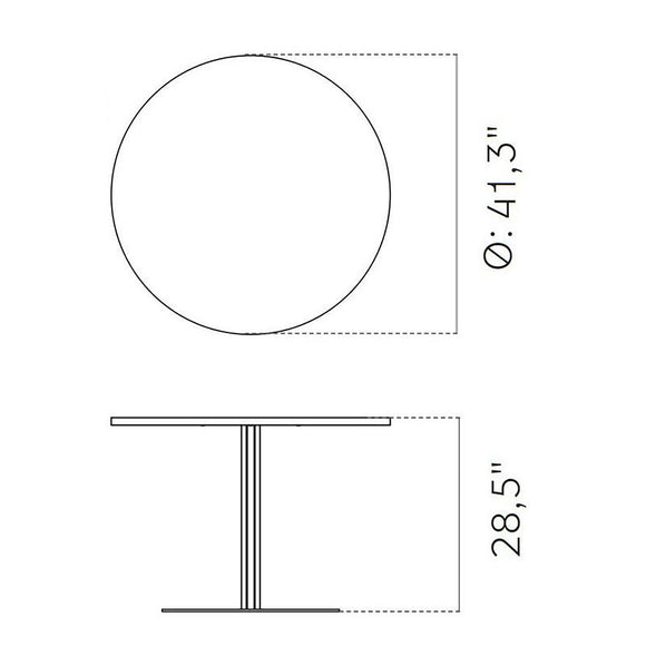 Harbour Round Dining Table