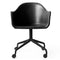 Harbour Upholstered Chair with Swivel Base  option With Casters
