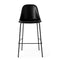 Harbour Upholstered Armless Stool  option 0842 - Dakar Black