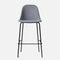 Harbour Upholstered Armless Stool  option 751 - Fiord
