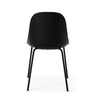 Harbour Upholstered Side Chair - Steel Base