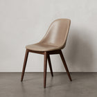 Harbour Upholstered Side Chair - Wood Base