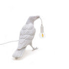 Bird Waiting Outdoor Lamp