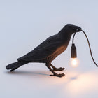 Bird Waiting Outdoor Lamp