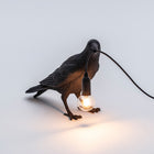 Bird Waiting Outdoor Lamp