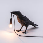 Bird Waiting Outdoor Lamp