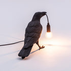 Bird Waiting Outdoor Lamp