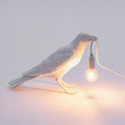 Bird Waiting Outdoor Lamp