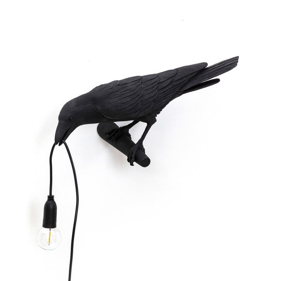 Bird Looking Outdoor Lamp