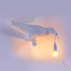 Bird Looking Outdoor Lamp