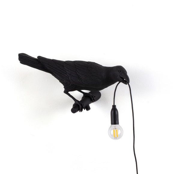 Bird Looking Lamp