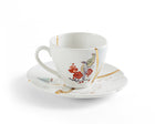 Kintsugi Coffee Cup with Saucer