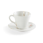 Kintsugi Coffee Cup with Saucer