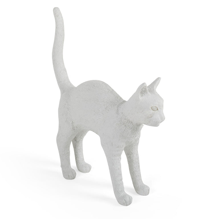 SELETTI lampada Jobby il gatto Colore Bianco SELETTI lampada Jobby il gatto Colore Bianco