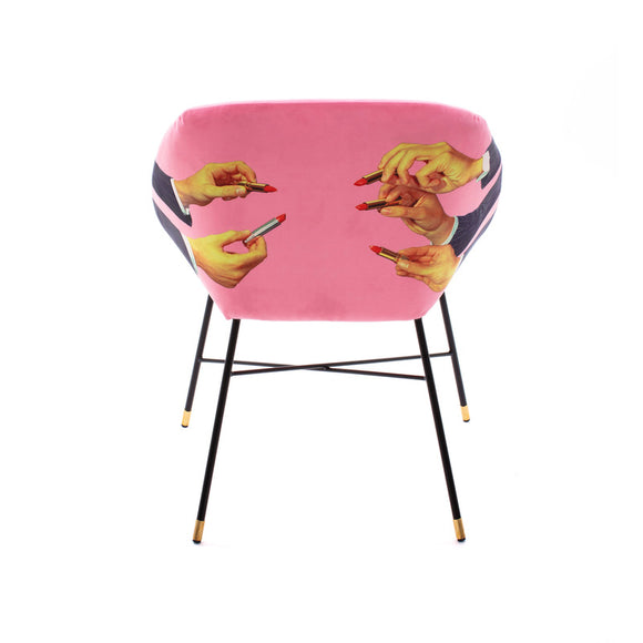 Toiletpaper Upholstered Chair