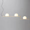 Circ Adjustable Linear Suspension Light  option Satin Gold