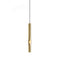 Flow Pendant Light  option Satin Gold