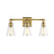 Sean Lavin Monterro Vanity Light  option Three Lights