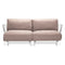 Pop Outdoor Loveseat  option Dove-Sunbrella