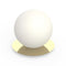 Bola Sphere Table Lamp  option Brass