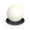 Bola Sphere Table Lamp  option Matte Black